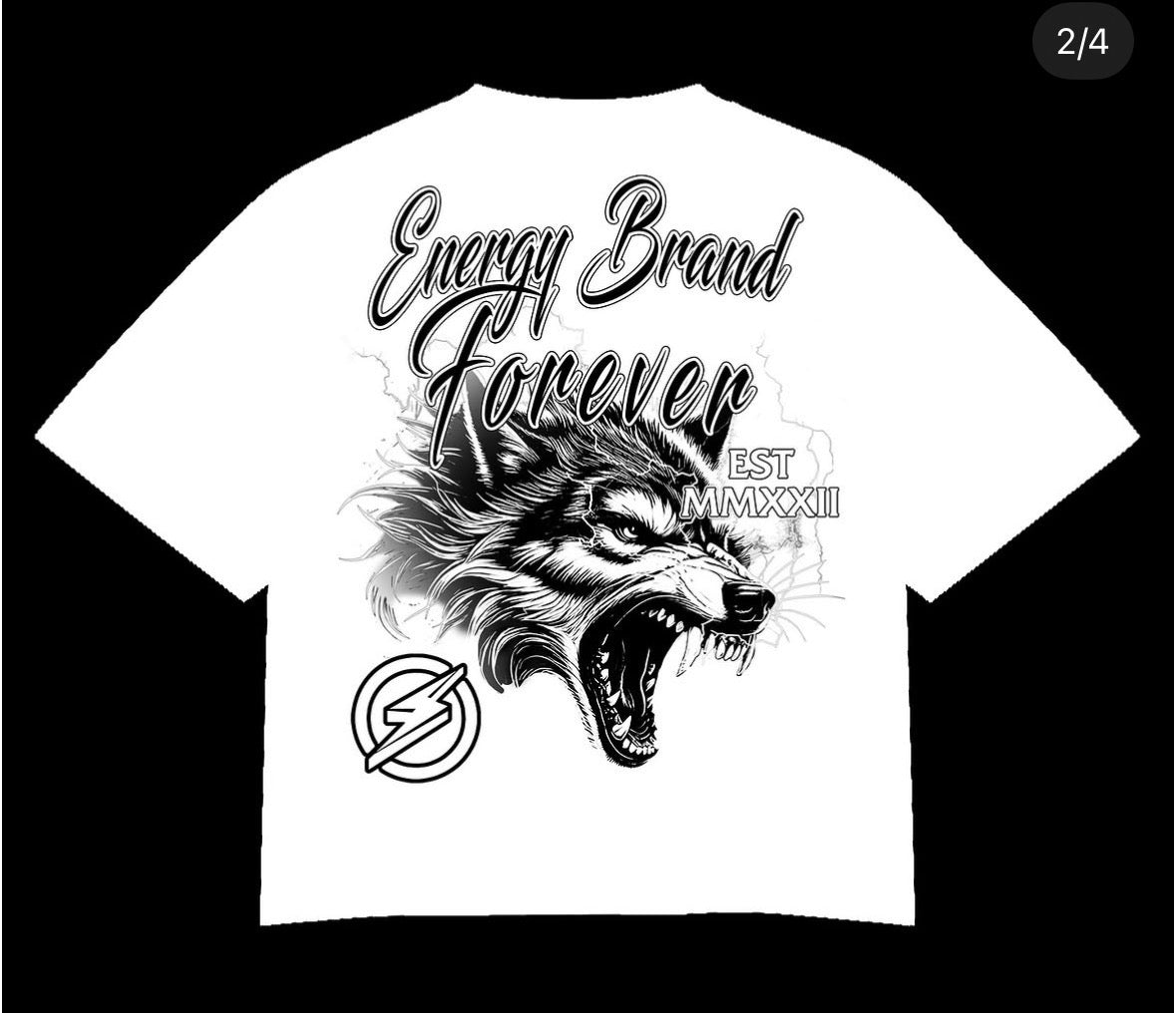 WOLF TEE (WHITE)