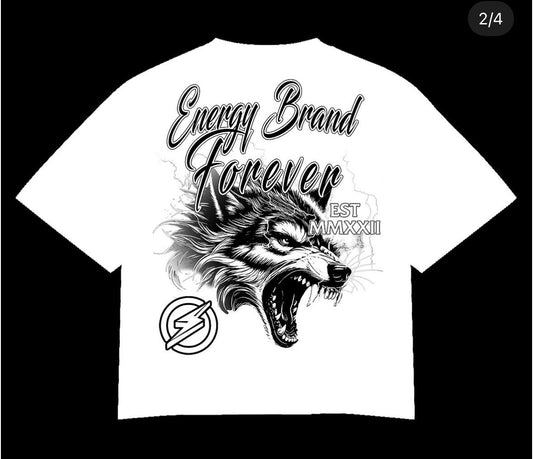 WOLF TEE (WHITE)